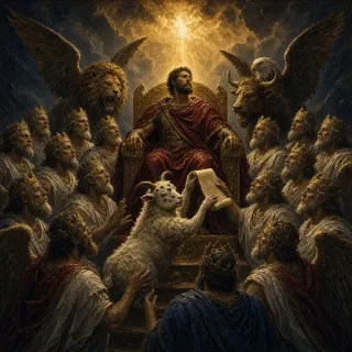 Before the judgments, an occupied throne