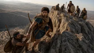 Jonathan opens a battle that Saul nearly closes against him