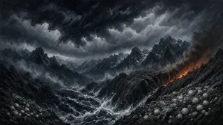 The hand above the storm