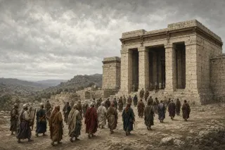No more carrying the tabernacle