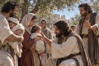 The kingdom is received before it is displayed
