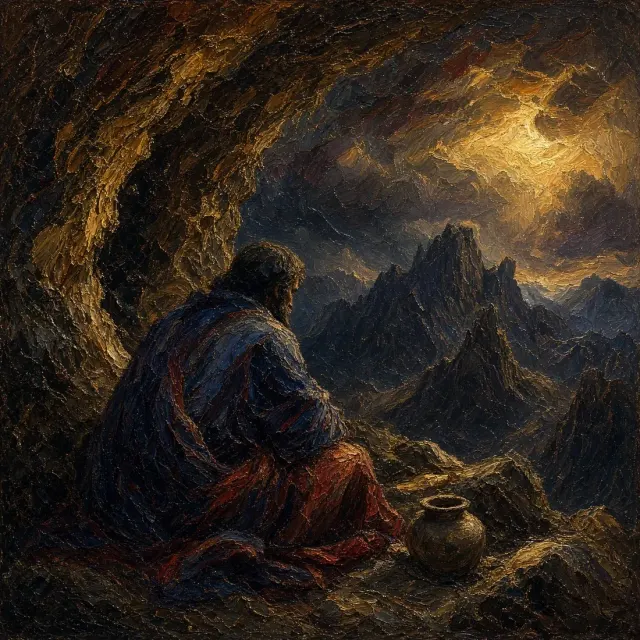 1 Kings 19:20-21: He slew them, and boiled their flesh