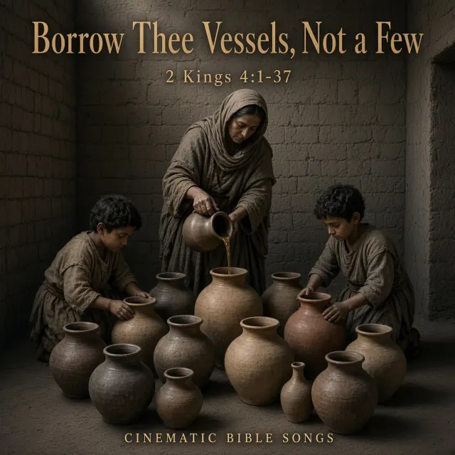 2 Kings 4:6-7: The oil stayed