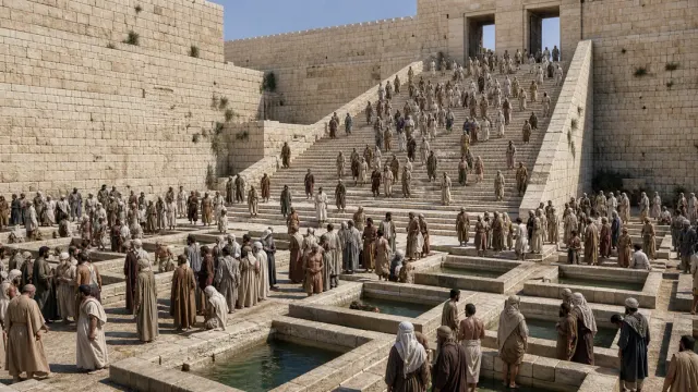 Acts 2:1-3: It sat upon each of them