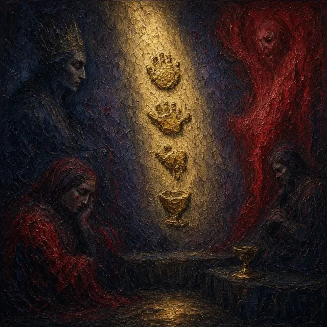 Daniel 5:2-4: They drank wine, and praised the gods of gold