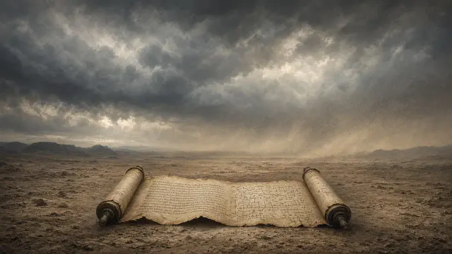 Ezekiel 2:9-10: It was written within and without