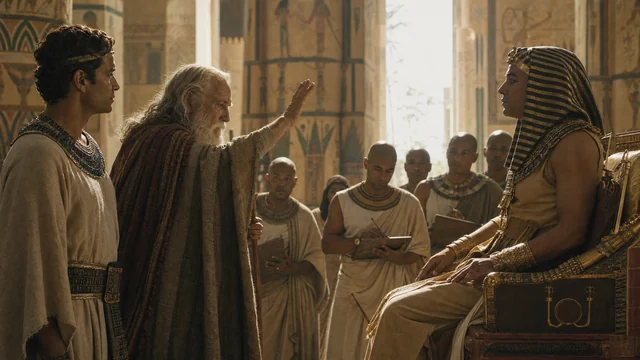 The visitor who needs bread blesses the king