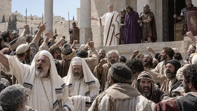 John 19:24: Let us not rend it, but cast lots for it