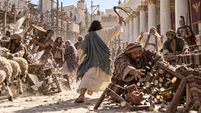 John 2:6-8: Six waterpots of stone, set there after the manner of the purifying