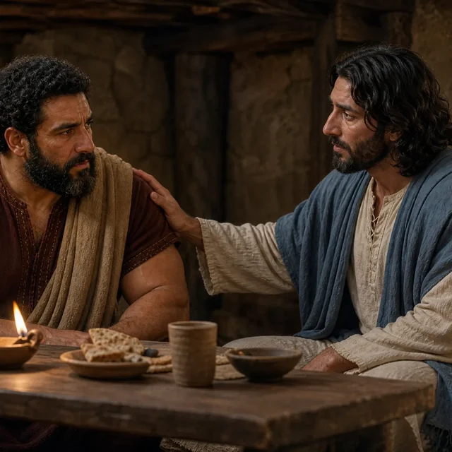 Luke 22:39-46: As he was wont