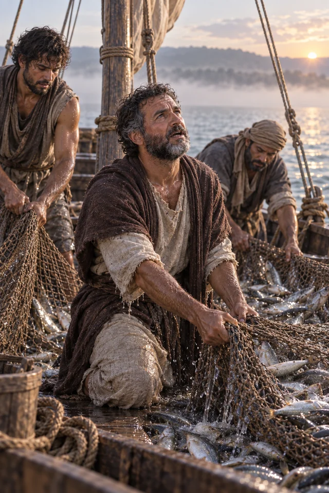 Lucas 5:1-11: Faze-te ao mar alto