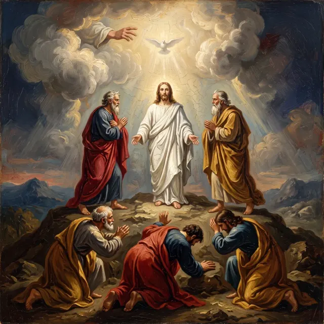 Luke 9:30-31: They spake of his decease which he should accomplish at Jerusalem