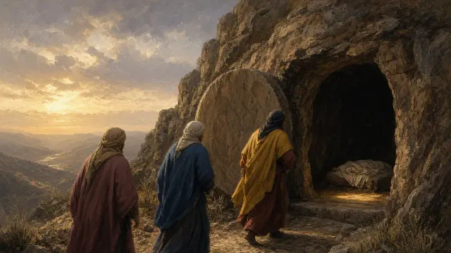 Mark 16:1-3: Who shall roll us away the stone
