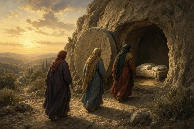 Mark 16:7: Tell his disciples and Peter