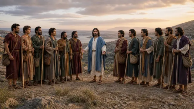 Matthew 14:28-31: When he saw the wind boisterous, he was afraid