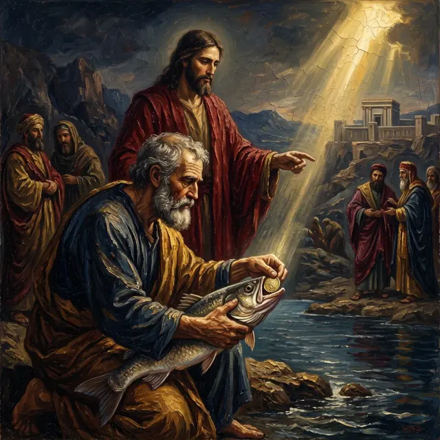 Matthew 17:5: Hear ye him
