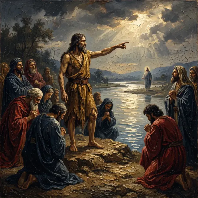 Matthew 3:13-17: Suffer it to be so now