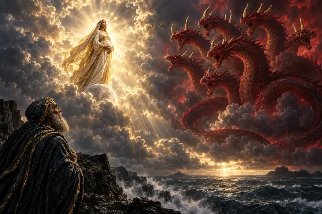 Revelation 12:7-9; 20:1-3, 10: That old serpent, cast down and bound