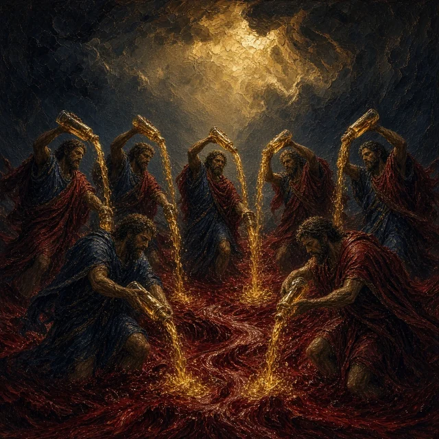 Revelation 15:2-3: The song of Moses, and the song of the Lamb