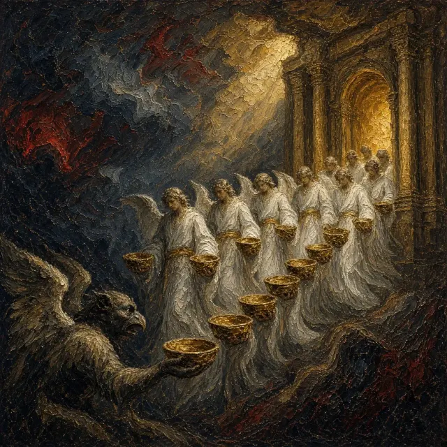 Revelation 15:8: No man was able to enter into the temple