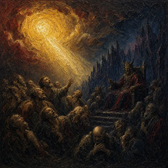 Revelation 16:9-11: They repented not to give him glory