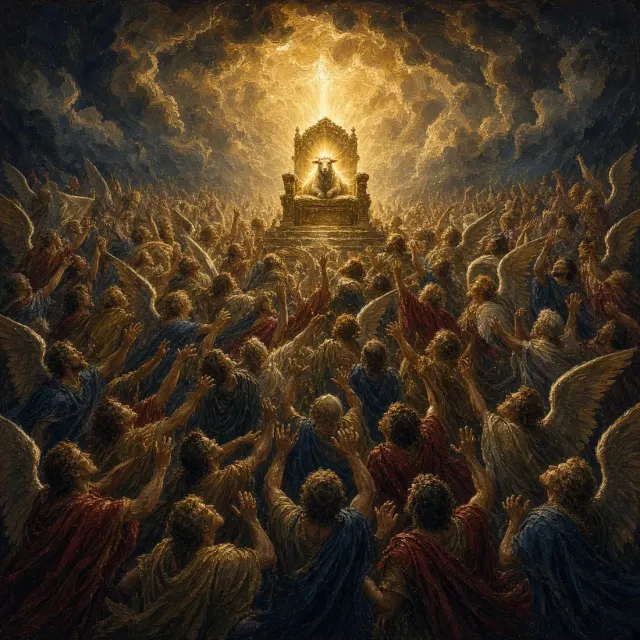 Revelation 5:5-6: A Lamb as it had been slain