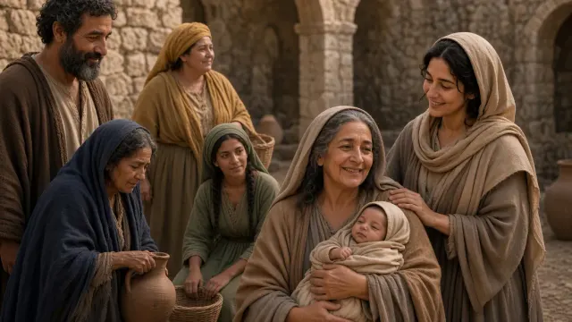 Ruth 4:13-17: The women of the town named him